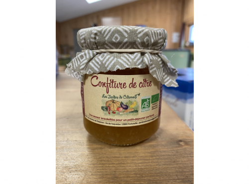 La Boite à Herbes - Confiture De Citre Bio