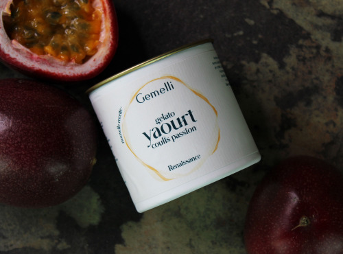 Gemelli - Gelati & Sorbetti - Glace yaourt passion 12 x100ml