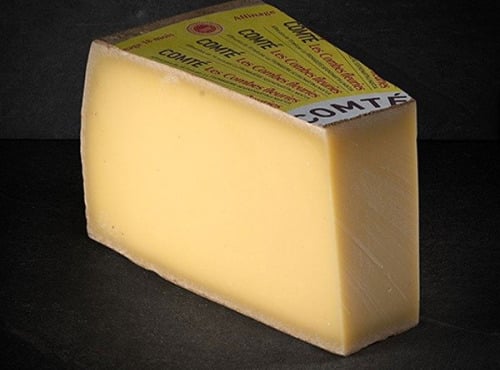 Les Affineurs des Volcans - Comté AOP Les Combes Fleuries Jaune 18 mois Portion 1 kg