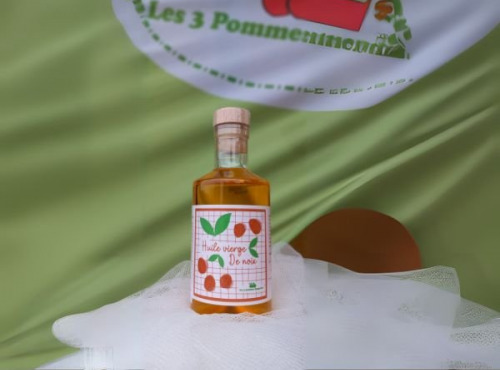 Les Trois Pommes Epagnoles - Huile de noix vierge - 2 x 20cl