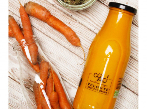 CLAC Conserverie - Velouté carotte orange bio - 480g