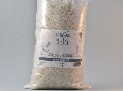 Artisans du Sel - Sel de Guérande Brut d'Exception 1kg