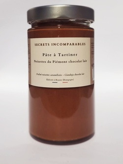 Secrets Incomparables - Pâte à Tartiner Noisette du Piémont IGP Chocolat Lait 720g