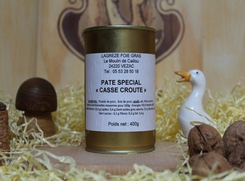 Lagreze Foie Gras - Le Pâté Spécial "Casse-croûte" 12x400g