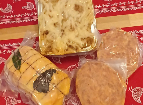 La Ferme de Sarlat - COLIS DECOUVERTE ROTI POULET,PARMENTIER,PREPARATION HACHE