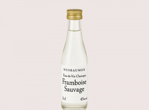 Maison Schmid - Mignonnette d'Eau de Vie Framboise Sauvage - Nusbaumer