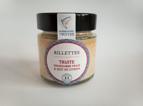 Saumon de France - Rillettes de Truite gingembre frais et zeste de citron