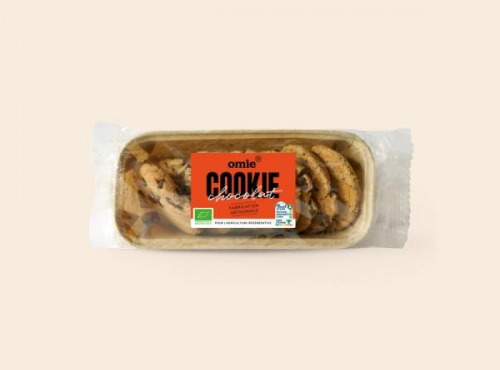 Omie - Cookies aux pépites de chocolat - 77% d'ingrédients français - 180g