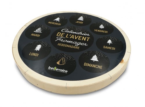 BEILLEVAIRE - [Précommande] Calendrier de l'Avent Fromages - Hebdomadaire (7 jours)