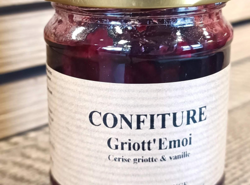Piments et Moutardes du Périgord - Confiture Griott'Emoi 200g