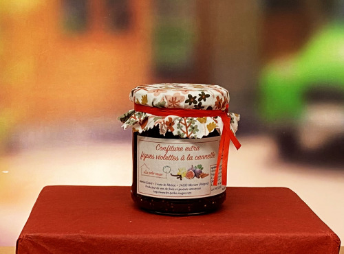 Les Perles Rouges - Confiture Extra De Figues Violettes À La Cannelle