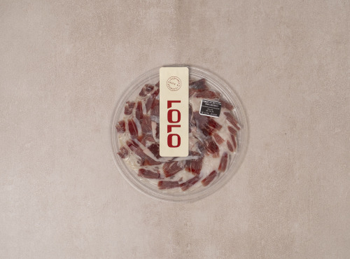 LOLO Jamón - Jambon de Bellota Pata Negra 100% Ibérique - Assiette 80g