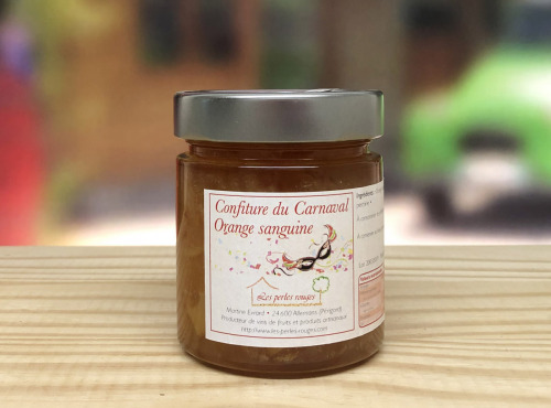 Les Perles Rouges - Confiture Du Carnaval (orange Sanguine)