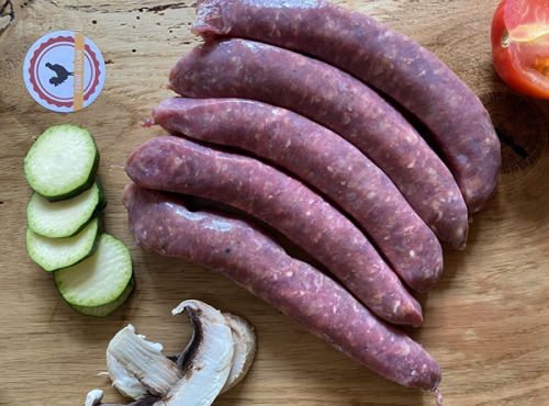 Ferme ALLAIN - Saucisses de boeuf charolais