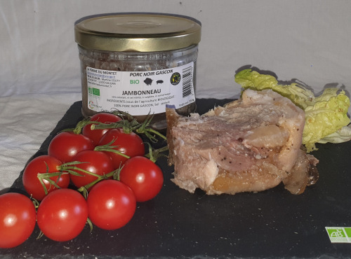 La Ferme du Montet - APERO - Jambonneau de Porc Noir Gascon BIO - 380 g