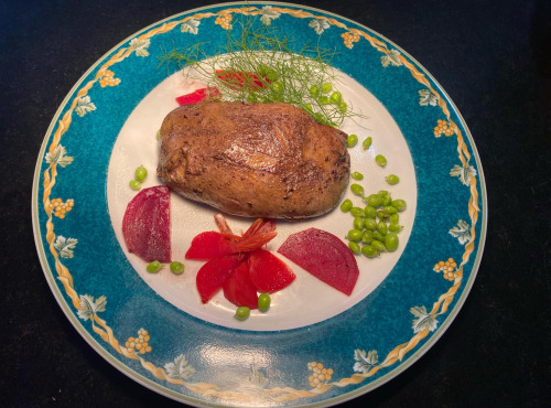 Des Poules et des Vignes à Bourgueil - Foie gras entier à poêler