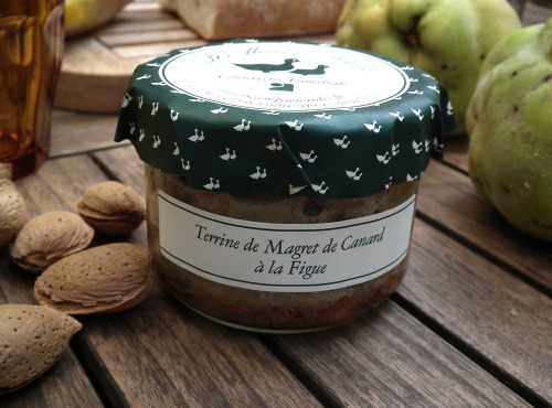 Les Moulins Aufiés - Terrine de magret de canard  à la figue 85g