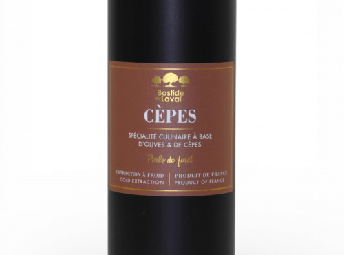 Moulin à huile Bastide du Laval - Huile D'olive Cèpes 25cl Bidon