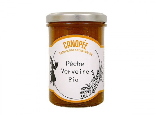 Biscuiterie des Vénètes - Canopée Confiture Pêche Verveine Extra