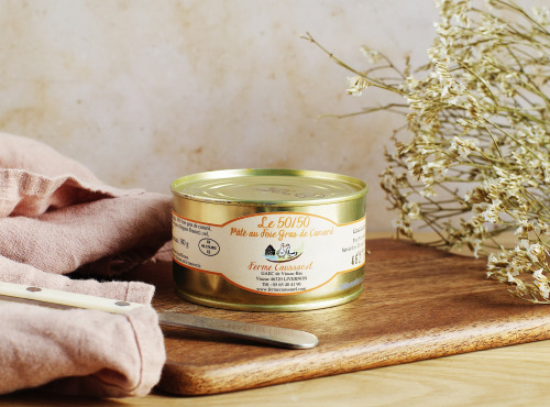 Ferme Caussanel - Pâté au foie gras de canard (50% Foie Gras)