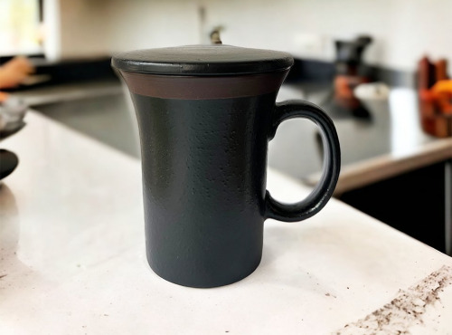 Esprit Zen - Mug avec couvercle- Élégance - 4 mugs