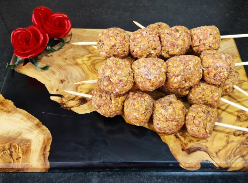 Boucherie Charcuterie Traiteur Lionel Ghérardi - Brochette de boulette kefta x 2