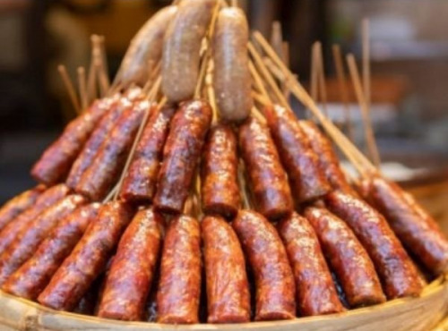 Ferme des Fabres, Vos Manges Gardiens - Saucisse Créole au Porc noir 500g
