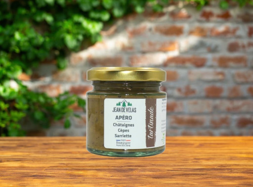 Jean de Velas - Tartinade APÉRO - Châtaignes, Cèpes, Sarriette