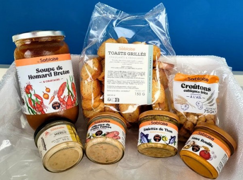La Criée d'à Côté - Colis gourmand La Sablaise - Assortiment Surprise d'Automne