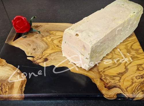 Boucherie Charcuterie Traiteur Lionel Ghérardi - Bloc Foie Gras de Canard mi-cuit entier au Sauternes - 1kg
