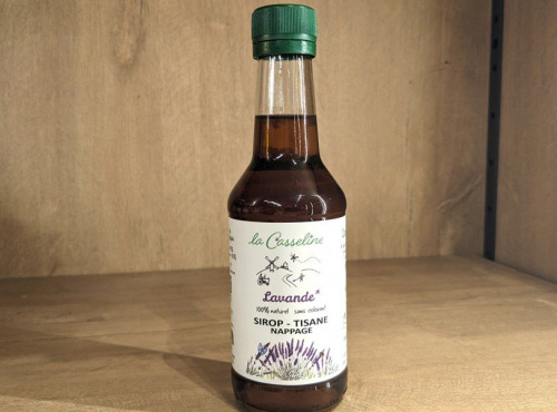Ferme Joos - Sirop de Lavande bio 25 cl : La Casseline