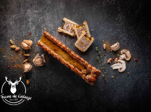 LA FERME DE COLLONGE - Pâté en croute de porc cocktail - 500gr