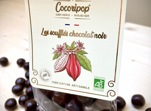 Cocoripop - soufflés chocolat noir 100g x 8