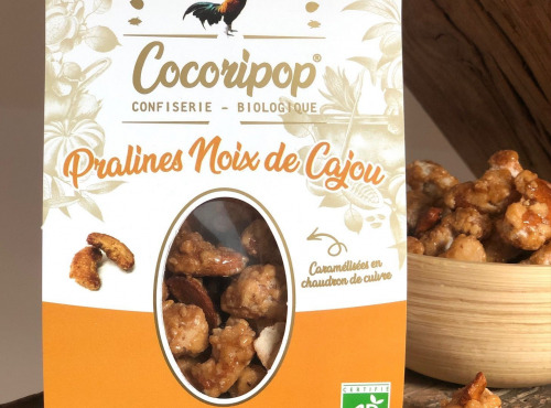 Cocoripop - Pralines noix de cajou 100g x 10