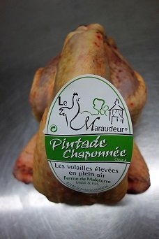 La Famille Mille - Le Maraudeur - Pintade chaponnée Plein air, prêt à cuire, 2.2kg-1.8kg