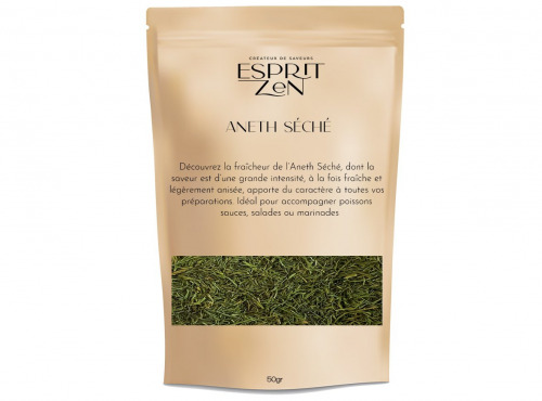 Esprit Zen - Aneth  Séchée - Sachet 50g