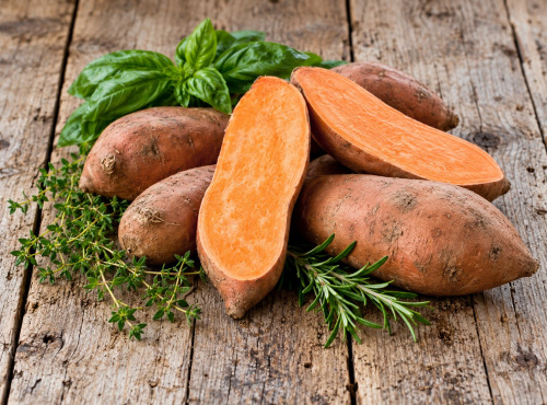 Naturélium - Patate douce bio à chair orange de la Drôme