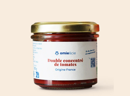 Omie - DESTOCKAGE - Double concentré de tomates du Sud-Ouest - 100 g