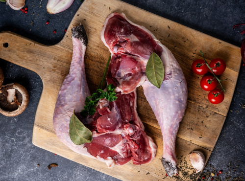 LA FERME DE COLLONGE - Cuisses de dinde noire lot de 2 -1kg