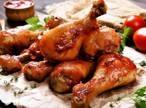 Ferme des Hautes Granges - Pilons de poulet x8 - 1kg - marinade Mexicaine