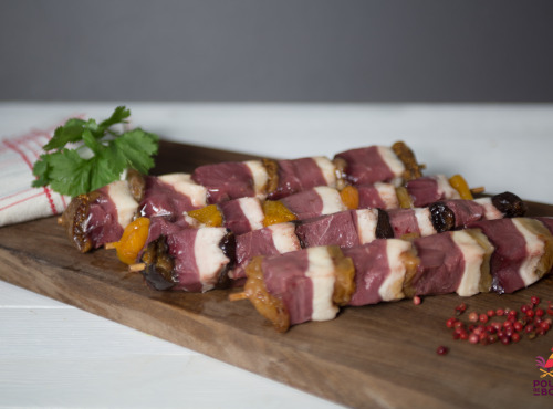 Ferme de Pleinefage - Brochettes De Canard Aux Fruits X8