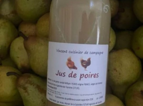 Des Poules et des Vignes à Bourgueil - Jus de Poire