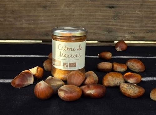 Le verger bio de Quinsac - créme de marrons 200gr BIO et DEMETER