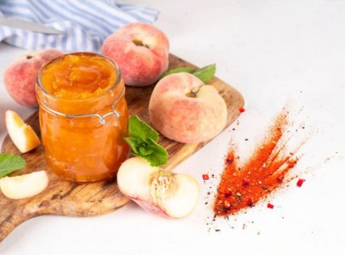 Piments et Moutardes du Périgord - Confiture Pêch'Show 200g