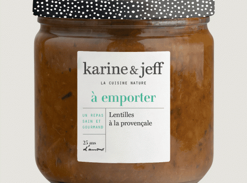 Karine & Jeff - Lentilles à la Provençale 6x380g