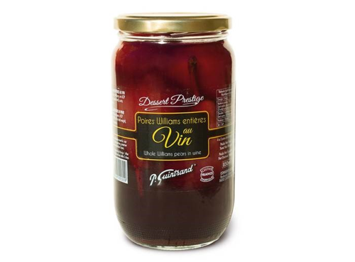 Conserves Guintrand - Poires Williams Entières Au Vin Aop Côtes Du Ventoux - Bocal 850ml