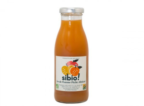 Sibio - Jus de pomme pêche abricot 25cl