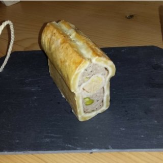 Ferme de Montchervet - Pâté En Croûte Au Foie Gras Apéritif, 400g