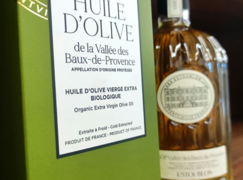 L'Atelier des Gourmets - Boucherie Charcuterie en Provence - Huile D'olive Vierge Extra AOP de la Vallée des Baux de Provence - BIO - 50cl