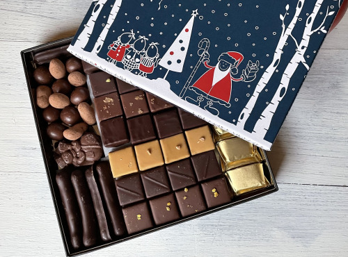 Déclinaison Chocolat - Coffret Noël enchanté 600g